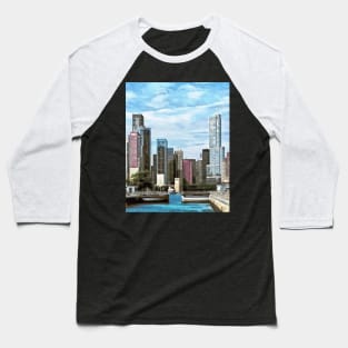 Chicago IL - Chicago Harbor Lock Baseball T-Shirt